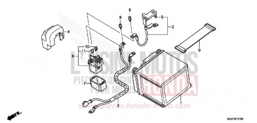 BATTERIE (CBR1000RR/S) CBR1000RRC de 2012